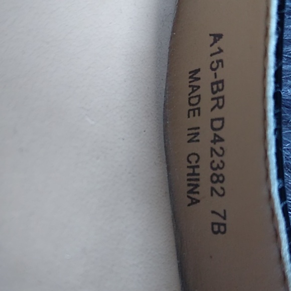 Cole Haan Catalina Wedge Black Patent Shoes Sz 7B - Picture 4 of 4